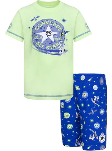 Converse 2-delige outfit groen/blauw
