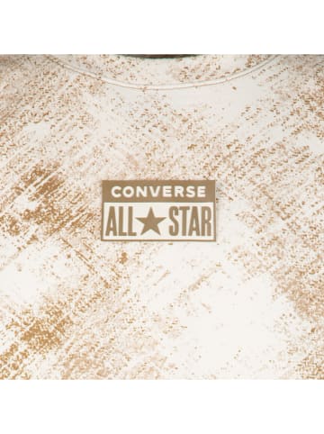 Converse Shirt in Creme/ Hellbraun