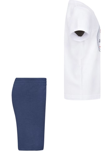 Converse 2-delige outfit wit/donkerblauw