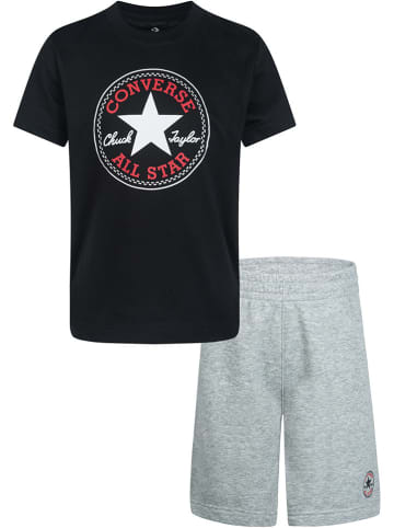 Converse 2-delige outfit zwart/grijs