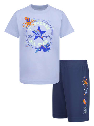 Converse 2-delige outfit blauw