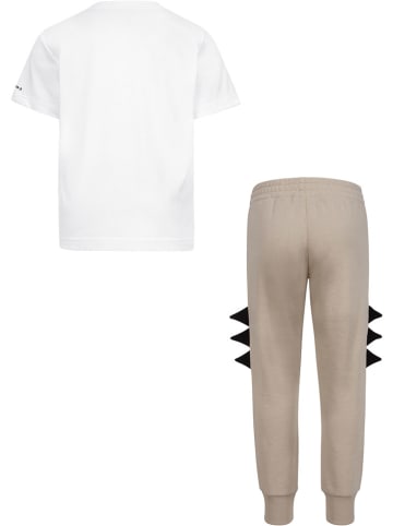 Converse 2-delige outfit wit/beige