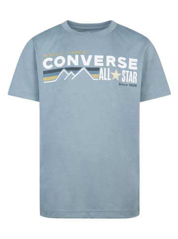 Converse Shirt in Hellblau