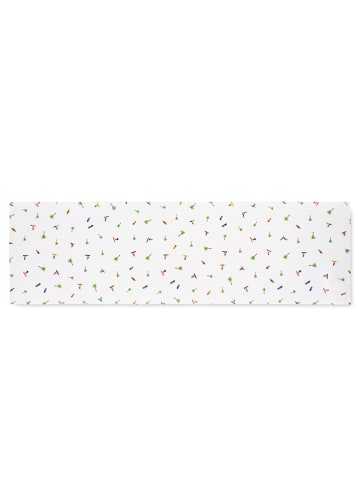 Trendy Kitchen by EXCÉLSA Tischläufer "Honolulu" in Weiß - (L)140 x (B)45 cm