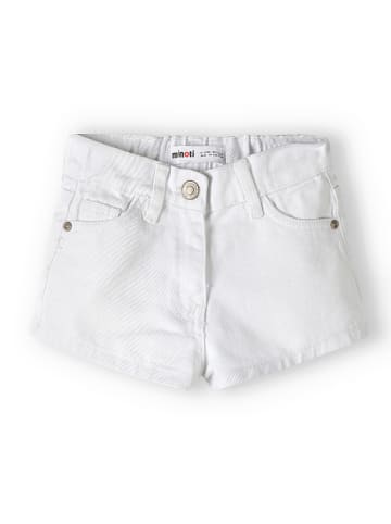 Minoti Szorty dżinsowe w kolorze białym