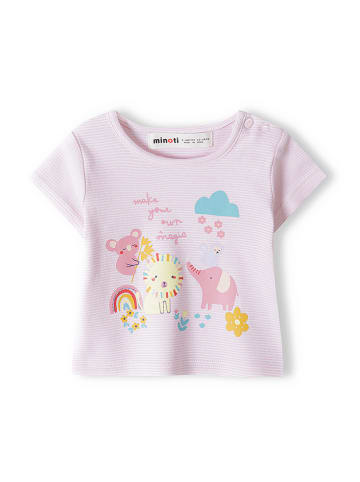 Minoti 2er-Set: Shirts in Türkis/ Rosa