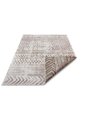 NORTHRUGS Omkeerbaar outdoortapijt "Biri" crème/lichtbruin