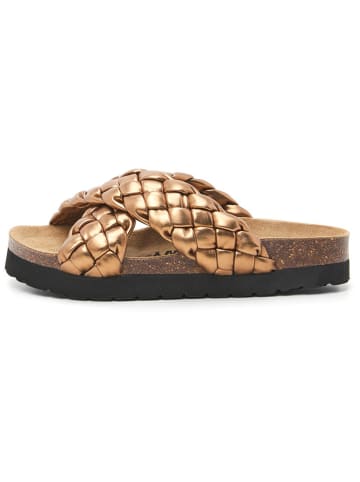 billowy Slippers goudkleurig
