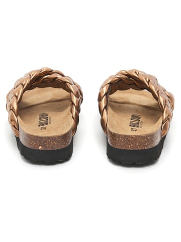 billowy Slippers goudkleurig