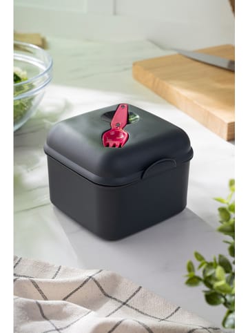 Violeta Home Lunchbox in Schwarz - (B)14,4 x (H)14,8 x (T)11,1 cm