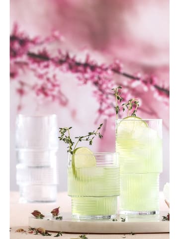 Violeta Home 6er-Set: Trinkglas - 400 ml in Transparent