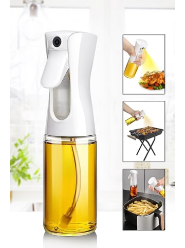 Violeta Home Dozownik oleju w kolorze białym - 210 ml