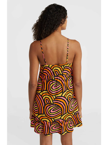 O'Neill Kleid "Malu" in Schwarz/ Orange/ Gelb