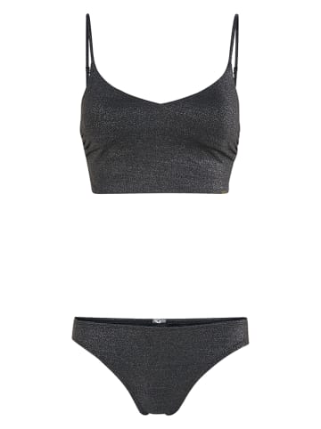 O'Neill Bikini "Vintage Midles Rita" w kolorze srebrno-antracytowym