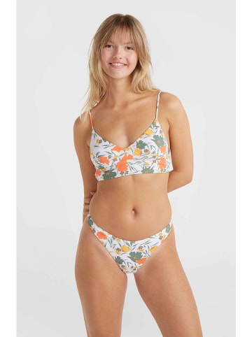 O´NEILL Bikini "Wave Skye" w kolorze biało-zielono-pomarańczowym