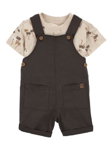 carter's 2tlg. Outfit in Braun/ Beige