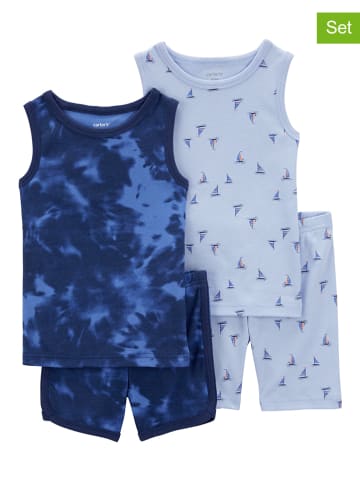 carter's 2-delige set: pyjama's blauw
