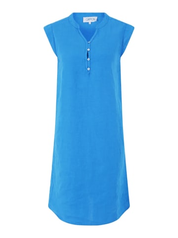 CARTOON Leinen-Kleid in Blau