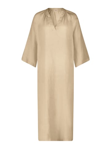 CARTOON Linnen jurk beige