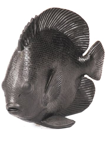 HouseVitamin Decoratief figuur zwart - (B)19,5 x (H)16 x (D)10,5 cm