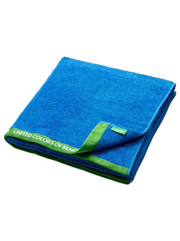 Benetton Strandtuch in Blau