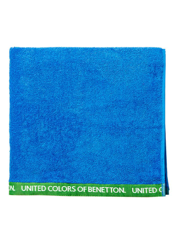 Benetton Strandlaken blauw - (L)160 x (B)90 cm