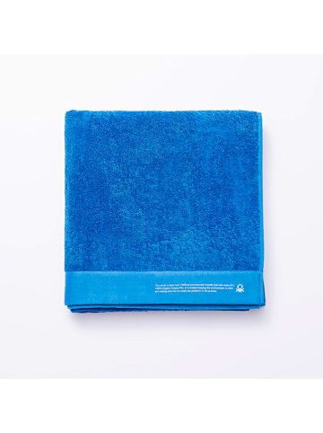 Benetton Ręcznik kąpielowy w kolorze niebieskim