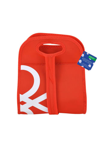Benetton Torba w kolorze czerwonym na lunch - 22,5 x 27 x 14 cm
