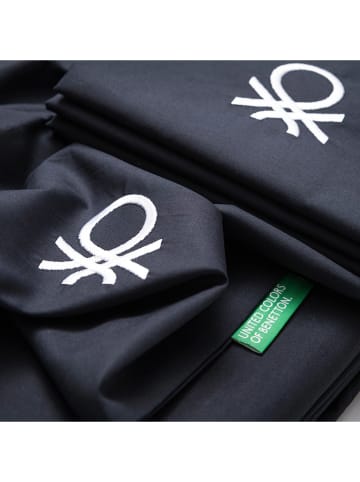 Benetton 2-częściowy komplet pościeli w kolorze czarnym