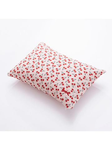 Benetton Kissen in Rosa/ Rot
