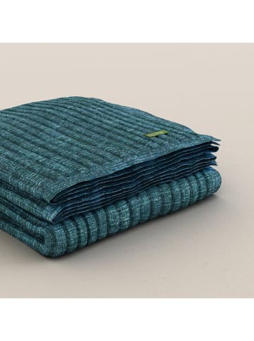 Benetton Woondeken donkerblauw - (L)190 x (B)140 cm