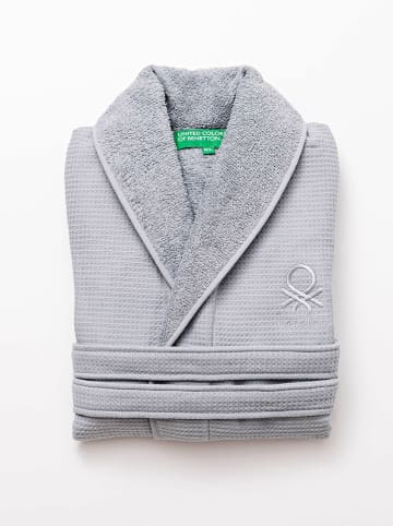 Benetton Badjas grijs