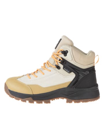 Icepeak Skórzane buty outdoorowe "Abaco" w kolorze kremowo-beżowo-czarnym