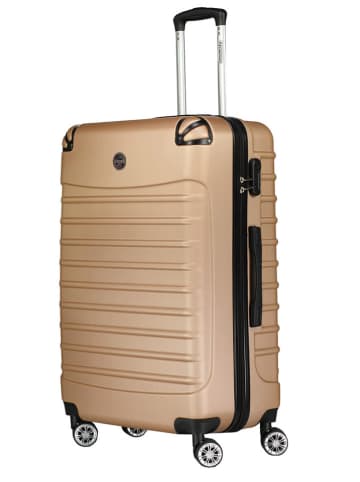 Geographical Norway 5tlg. Hardcase-Trolleyset "Shock" in Beige