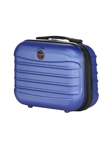 Geographical Norway 5-delige hardcase-trolleyset "Shock" blauw