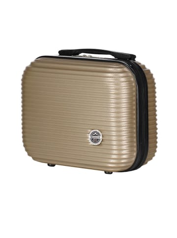 Geographical Norway 5tlg. Hardcase-Trolleyset "Salomun" in Beige