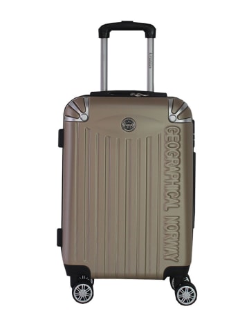 Geographical Norway Hardcase-trolley "Softless" kaki - (B)34 x (H)52 x (D)21 cm
