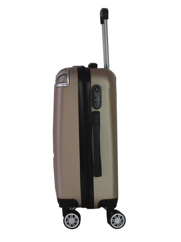 Geographical Norway Hardcase-trolley "Softless" kaki - (B)34 x (H)52 x (D)21 cm
