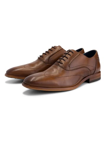 DENBROECK Schnürschuhe "Platt St." in Hellbraun