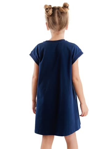 Denokids Kleid "Colorful Unicorn" in Dunkelblau