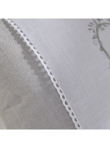 Today Kussen "Charme" wit/grijs - (L)30 x (B)50 cm