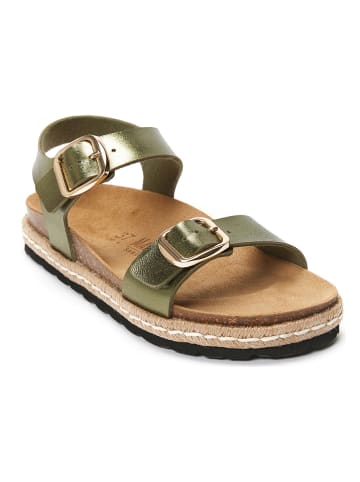 Mandel Sandalen "Ines" groen