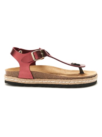 Mandel Sandalen "Leon" bordeaux