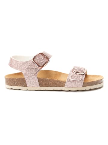 Mandel Sandalen "Ines" in Rosa