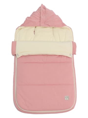 Kaiser Naturfellprodukte Sommer-Fußsack "Tiffy" in Rosa - (L)90 x (B)42 cm