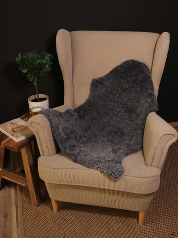 Kaiser Naturfellprodukte Dekoracyjna wyściółka wełniana w kolorze antracytowym