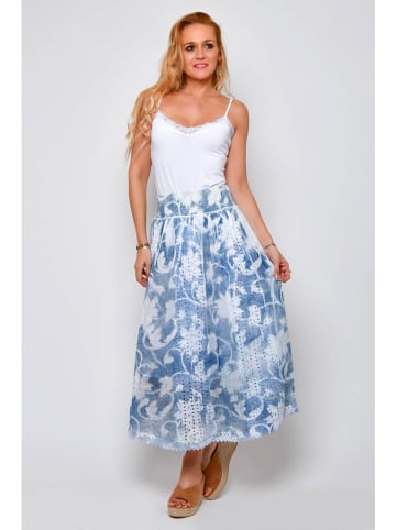 H.H.G. Rok wit/blauw