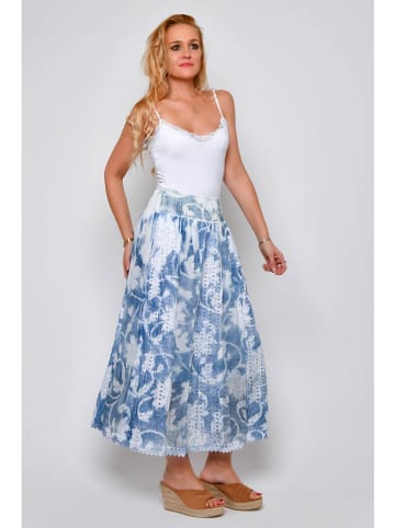 H.H.G. Rok wit/blauw