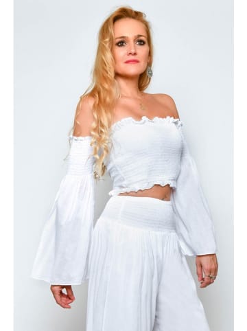 Tarifa Bluse in Weiß