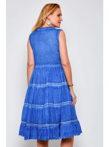 Tarifa Kleid in Blau